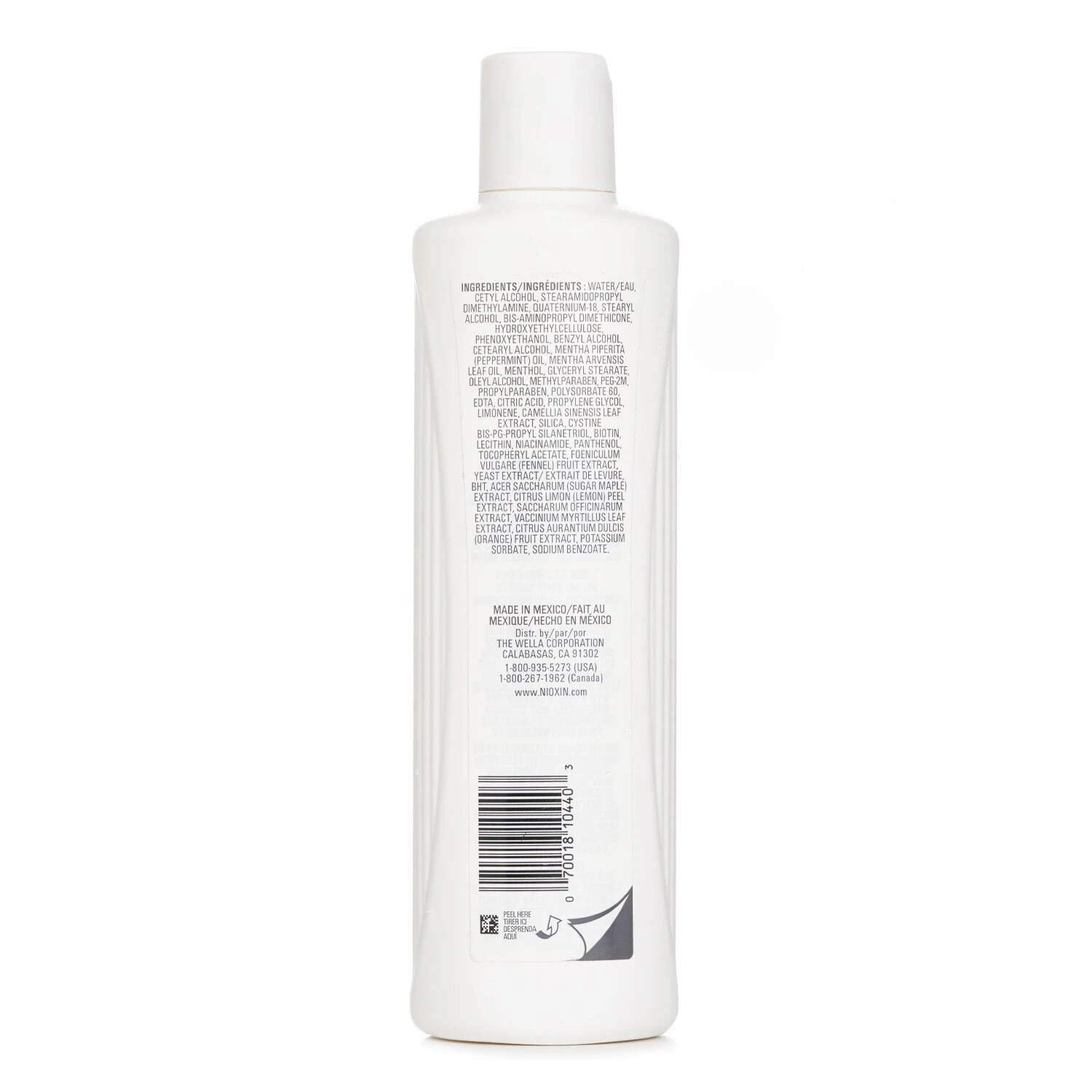 Nioxin Density System 3 Scalp Therapy Conditioner (Colored Hair, Light Thinning, Color Safe) 300ml - Image 3