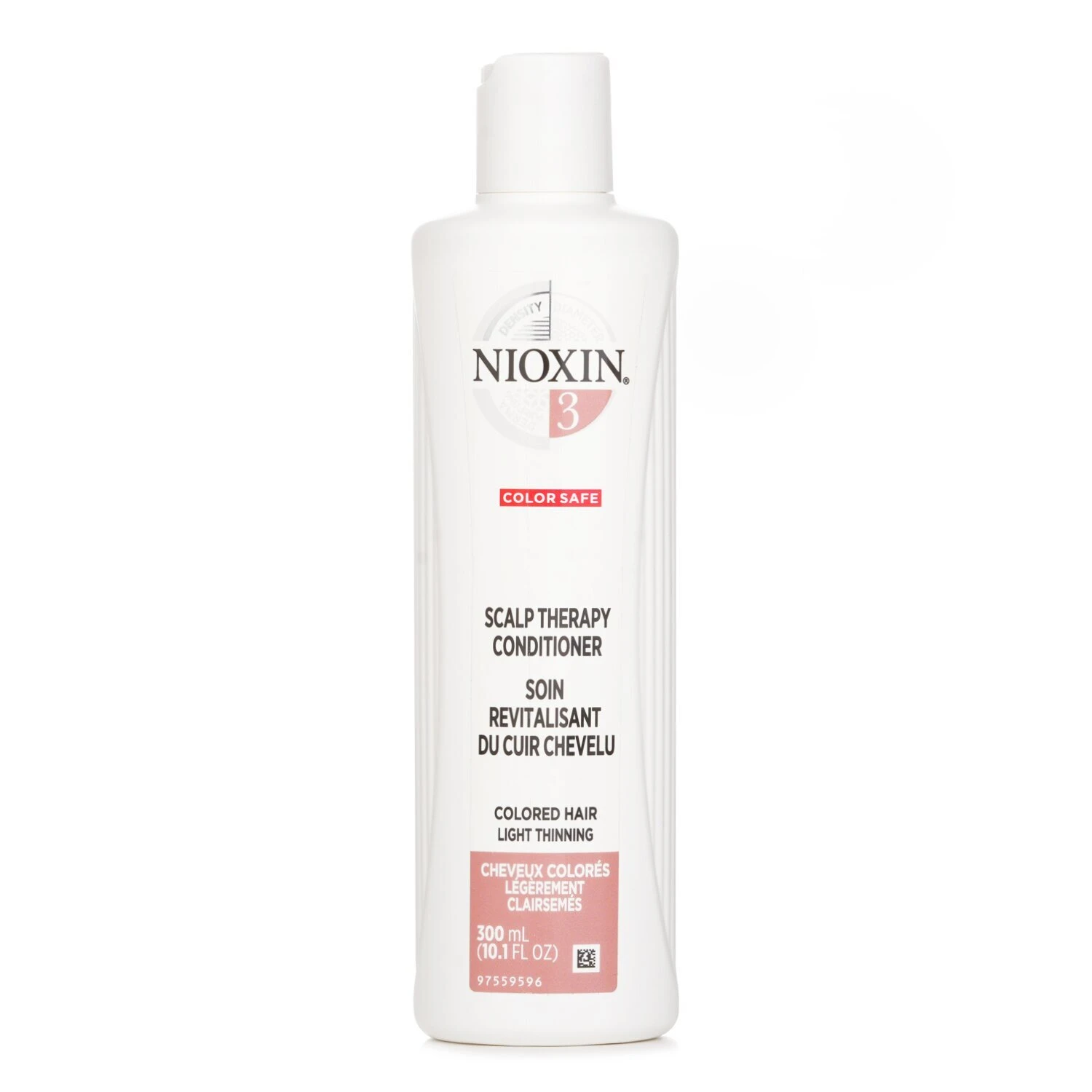 Nioxin Density System 3 Scalp Therapy Conditioner (Colored Hair, Light Thinning, Color Safe) 300ml