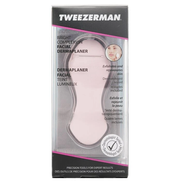 Tweezerman Bright Complexion Facial Dermaplanner 1pc