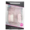 Tweezerman Complexion Prep To Go Set: Cleansing Brush + Skin Care Tool + Folding Razor + Travel Bag 3pcs + 1 Bag