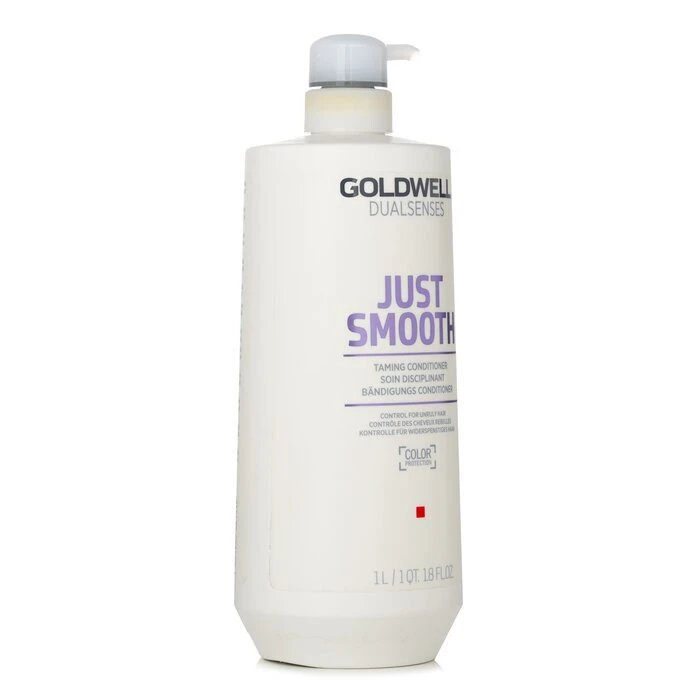 Goldwell Dual Senses Just Smooth Taming Conditioner (Control For Unruly Hair) 1000ml - Image 2