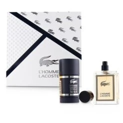 Lacoste L'Homme Coffret: Eau De Toilette Spray 50ml + Deodorant Stick 75ml 2pcs