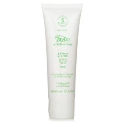 Taylor Of Old Bond Street Lemon And Lime Luxury Shaving Cream 75ml