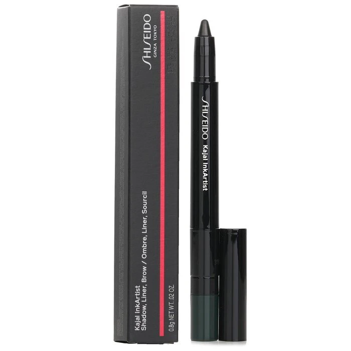 Shiseido Kajal InkArtist (Shadow, Liner, Brow) - # 06 Birodo Green (Hunter Green) 0.8g - Image 2
