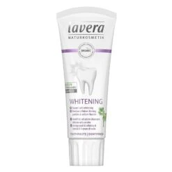 Lavera Toothpaste (Whitening) - With Bamboo Cellulose Cleaning Particles & Sodium Fluoride 75ml