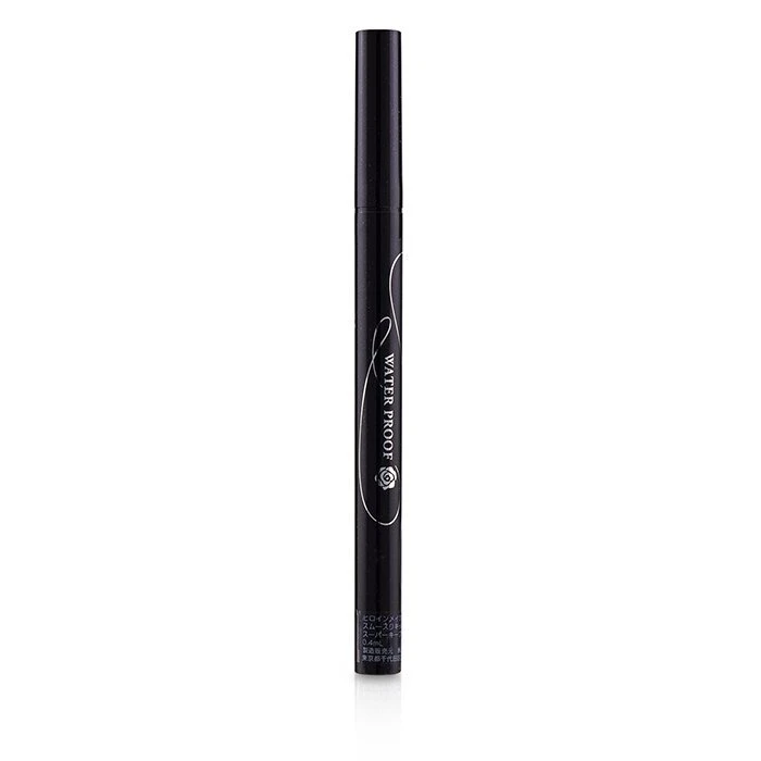 KISS ME Heroine Make Smooth Liquid Eyeliner Waterproof - # 01 Black 0.4ml - Image 4