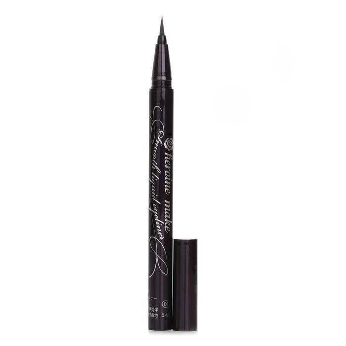 KISS ME Heroine Make Smooth Liquid Eyeliner Waterproof - # 01 Black 0.4ml