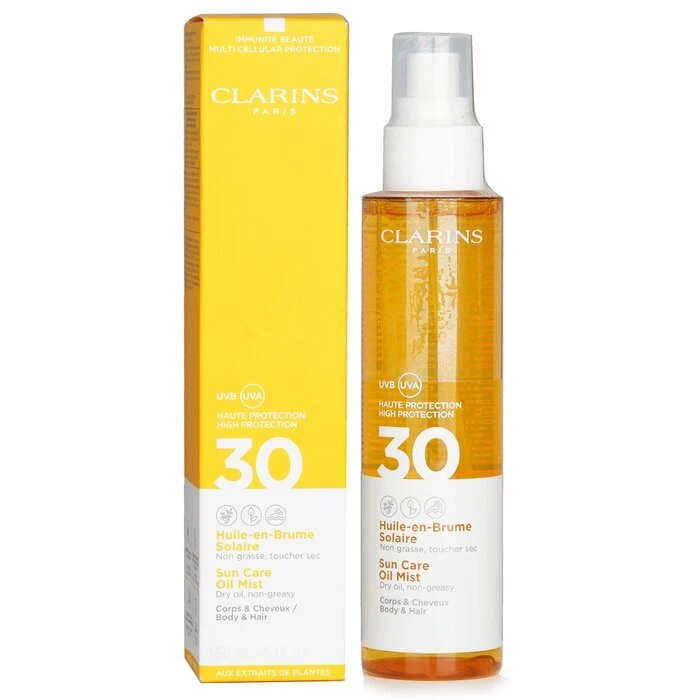 Clarins Sun Care Oil Mist For Body & Hair 150ml - Image 2