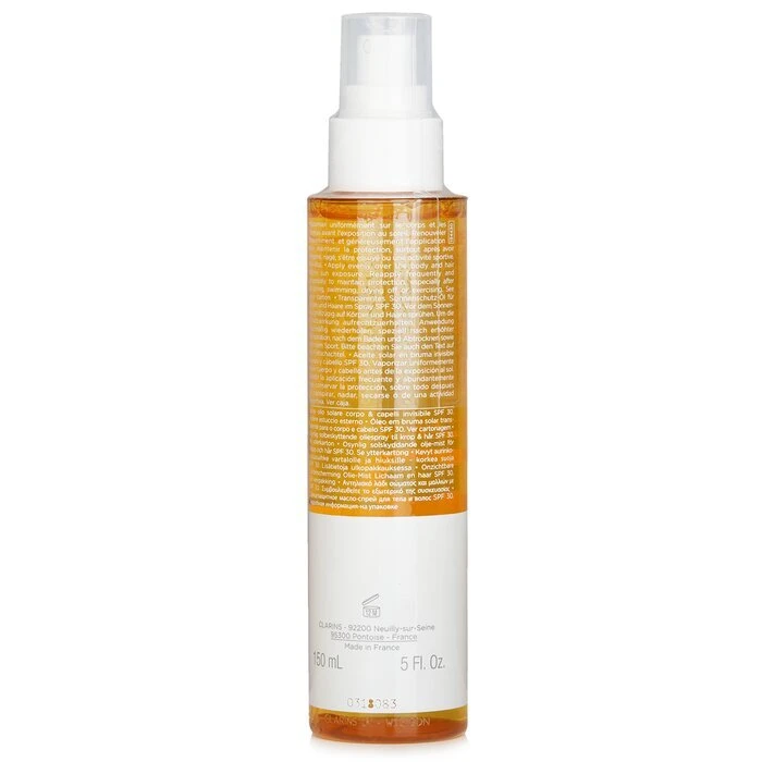 Clarins Sun Care Oil Mist For Body & Hair 150ml - Image 3