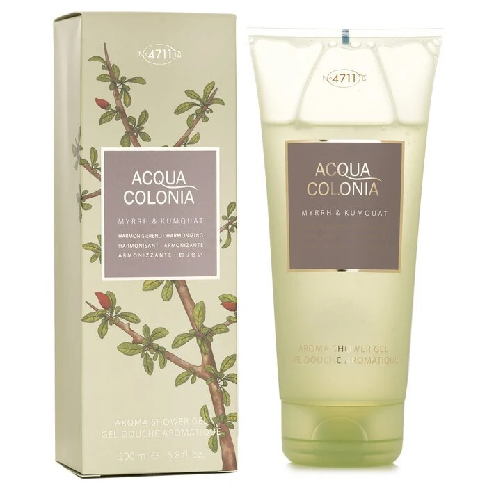 4711 Acqua Colonia Myrrh & Kumquat Aroma Shower Gel 200ml - Image 2