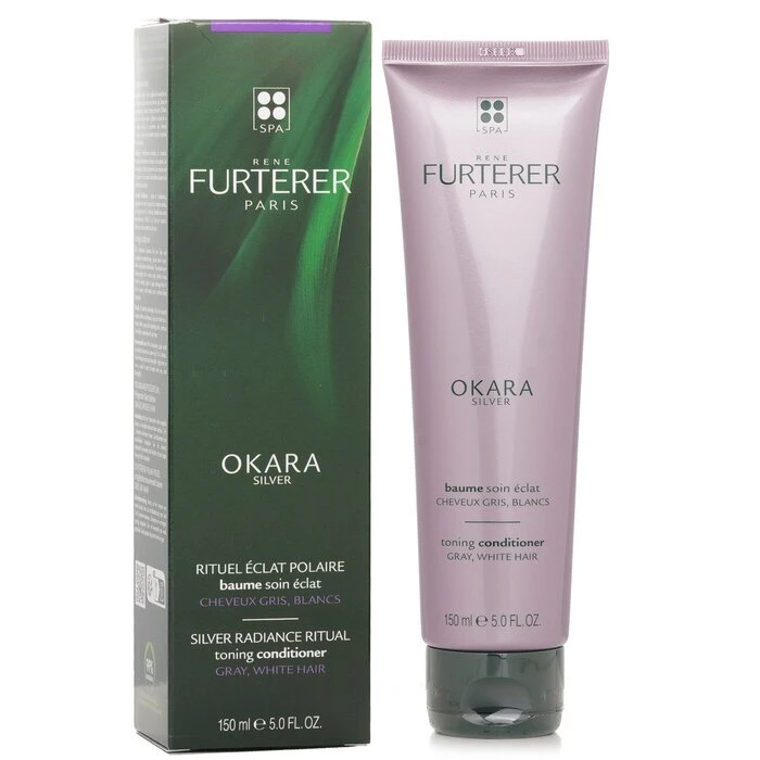 René Furterer Rene Furterer Okara Silver Silver Radiance Ritual Toning Conditioner (Gray, White Hair) 150ml - Image 2