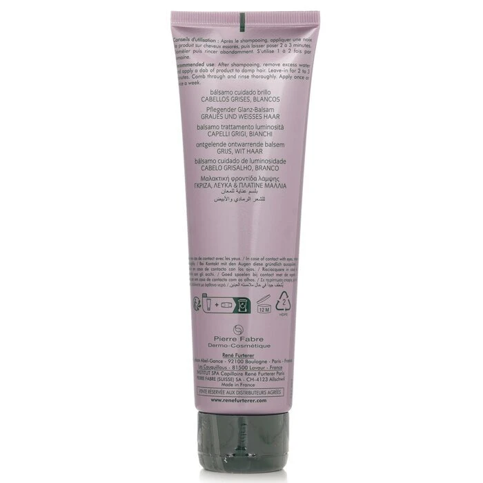 René Furterer Rene Furterer Okara Silver Silver Radiance Ritual Toning Conditioner (Gray, White Hair) 150ml - Image 3