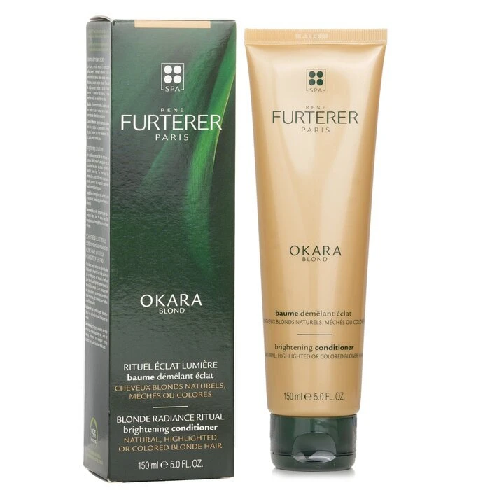 René Furterer Rene Furterer Okara Blond Blonde Radiance Ritual Brightening Conditioner (Natural, Highlighted Or Coloured Blonde Hair) 150ml - Image 2