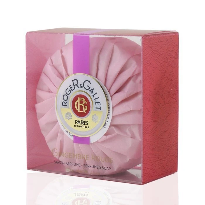Roger & Gallet Gingembre Rouge Perfumed Soap 100g - Image 2