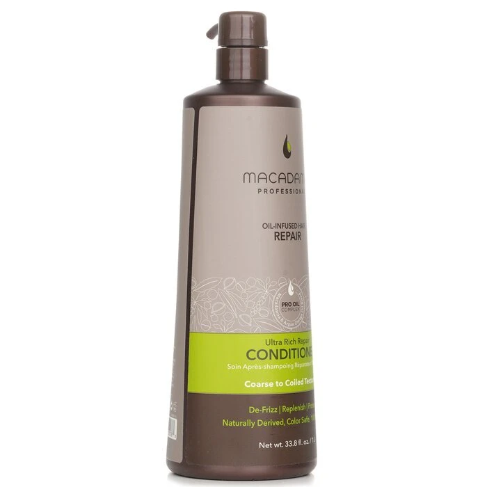 Macadamia Natural Oil Professional Ultra Rich Repair Conditioner (Coarse To Coiled Textures) 1000ml - Image 2