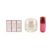 Shiseido Anti-Wrinkle Ritual Benefiance Wrinkle Smoothing Cream Set (For All Skin Types): Wrinkle Smoothing Cream 50ml + Cleansing Foam 5ml + Softener Enriched 7ml + Ultimune Concentrate 10ml + Wrinkle Smoothing Eye Cream 2ml 5pcs+1pouch
