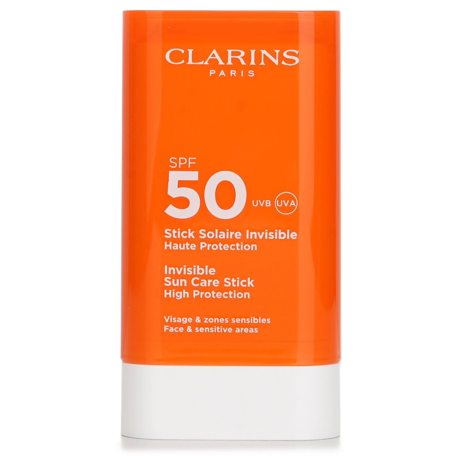 Clarins Invisible Sun Care Stick - For Sensitive Areas 17g
