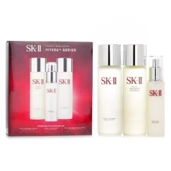 SK II Pitera Deluxe Hydrating 3-Pieces Set: Facial Treatment Essence 230ml + Facial Lift Emulsion 100g + Facial Treatment Clear Lotion 230ml 3pcs
