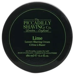 The Piccadilly Shaving Co. Lime Luxury Shaving Cream 180g