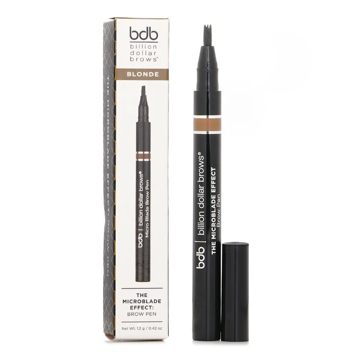 Billion Dollar Brows The Microblade Effect: Brow Pen - # Blonde 1.2g - Image 2
