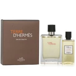Hermès Hermes Terre D'Hermes Coffret: Eau De Toilette Spray 100ml + Hair And Body Shower Gel 80ml 2pcs