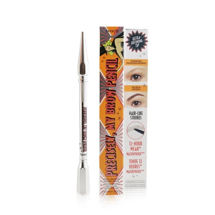 Benefit Precisely My Brow Pencil (Ultra Fine Brow Defining Pencil) - # 3.75 (Warm Medium Brown) 0.08g - Image 2