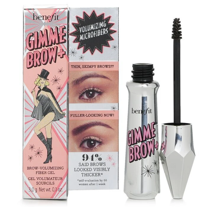 Benefit Gimme Brow+ Volumizing Fiber Gel - #5 (Cool Black-Brown) 3g - Image 2