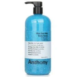 Anthony Logistics For Men Blue Sea Kelp Body Scrub 946ml