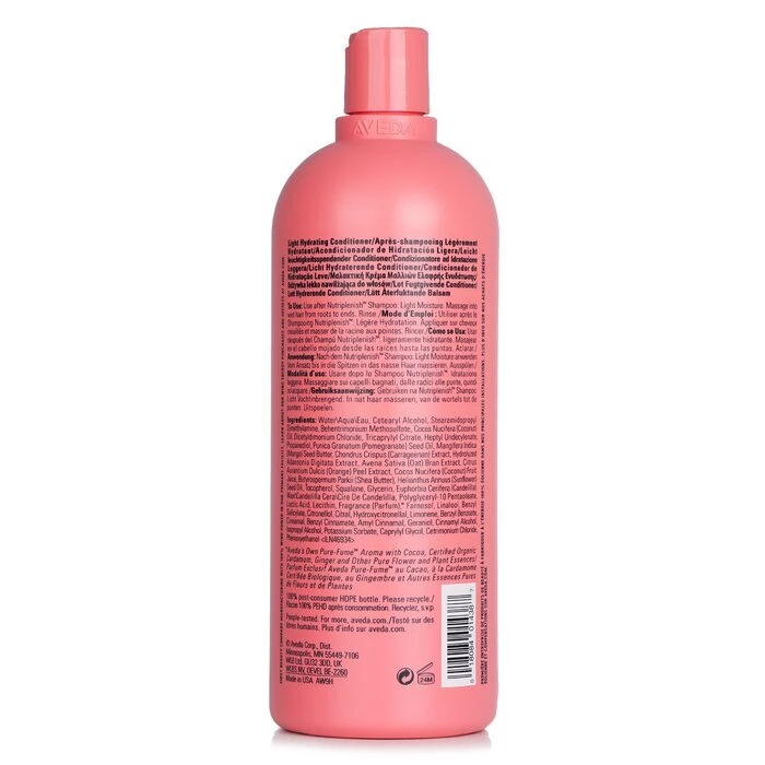 Aveda Nutriplenish Conditioner - # Light Moisture 1000ml - Image 3