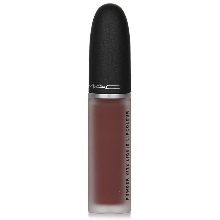 MAC Powder Kiss Liquid Lipcolour - # 997 Over The Taupe 5ml - Image 3