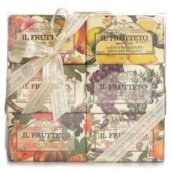 Nesti Dante Il Frutteto Soap Gift Set (#Peach & Lemon, #Citron & Bergamot, #Fig & Almond Milk, #Red Grapes & Blueberry, #Pomegranate & Blackcurrant, #Olive Oil & Tangerine 6x150g