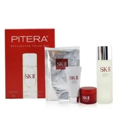 SK II Bestseller Trial Kit 4-Pieces Kit: Facial Treatment Essence 75ml + Cleanser 20g + Mask 1pc + Skinpower Cream 15g 4pcs