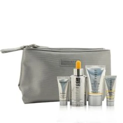 Prevage By Elizabeth Arden Prevage Intensive Repair Anti-Aging Solutions 4-Pieces Set: Intensive Repair Daily Serum 30ml + Moisture Cream 15ml + City Smart Broad Spectrum 5ml + Skin Renewal Booster 5ml + Bag 4pcs+1bag