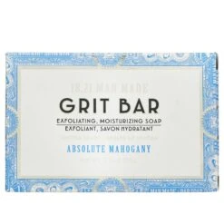 18.21 Man Made Grit Bar - Exfoliating, Moisturizing Soap - # Absolute Mahogany 198g