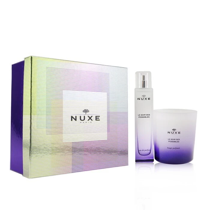 Nuxe Le Soir Des Possibles Coffret: Eau De Parfum Spray 50ml + Scented Candle 140g 2pcs - Image 2