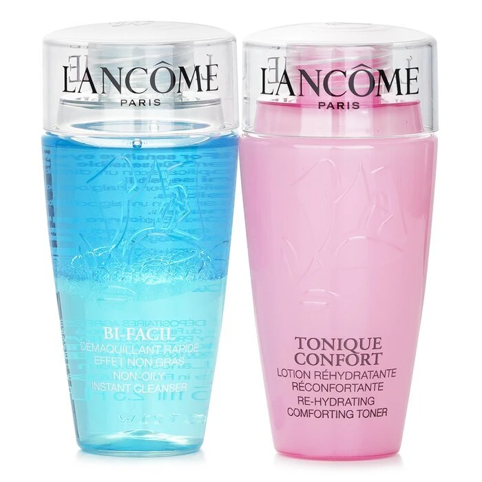 Lancome My Cleansing Must-Haves Set: Bi-Facil 75ml + Confort Tonique 75ml 2pcs - Image 2