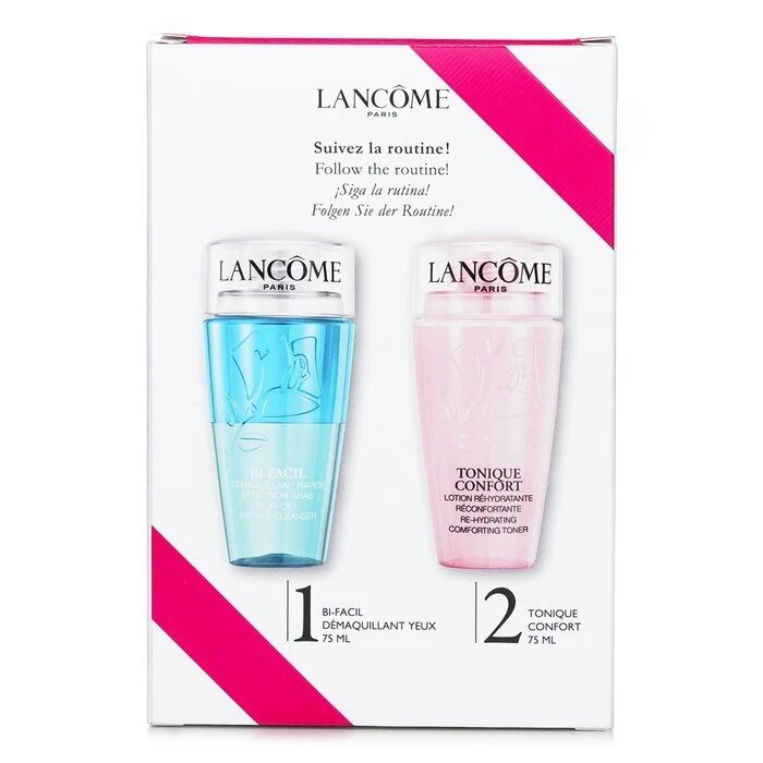 Lancome My Cleansing Must-Haves Set: Bi-Facil 75ml + Confort Tonique 75ml 2pcs - Image 3