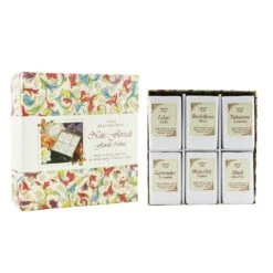 Nesti Dante Floral Notes Soap Set: (Lilac + BushRose + Tuberose + Lavender+ Waterlily + Musk) 6x 100g