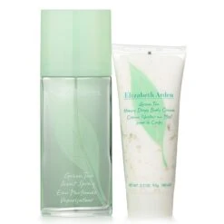 Elizabeth Arden Green Tea Coffret: Eau Parfumee Spray 100ml + Honey Drops Body Cream 100ml 2pcs