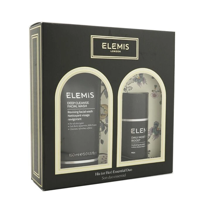 Elemis His (or Her) Essential Duo: Deep Cleanse Facial Wash 150ml + Daily Moisture Boost 50ml 2pcs - Image 2