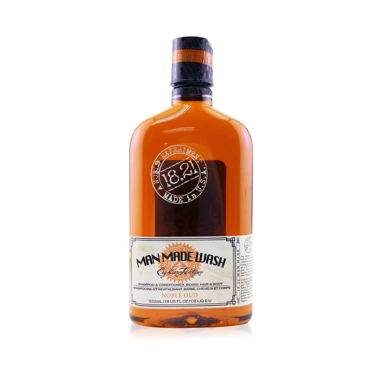 18.21 Man Made Man Made Wash Shampoo, Conditioner & Body Wash - # Noble Oud 532ml