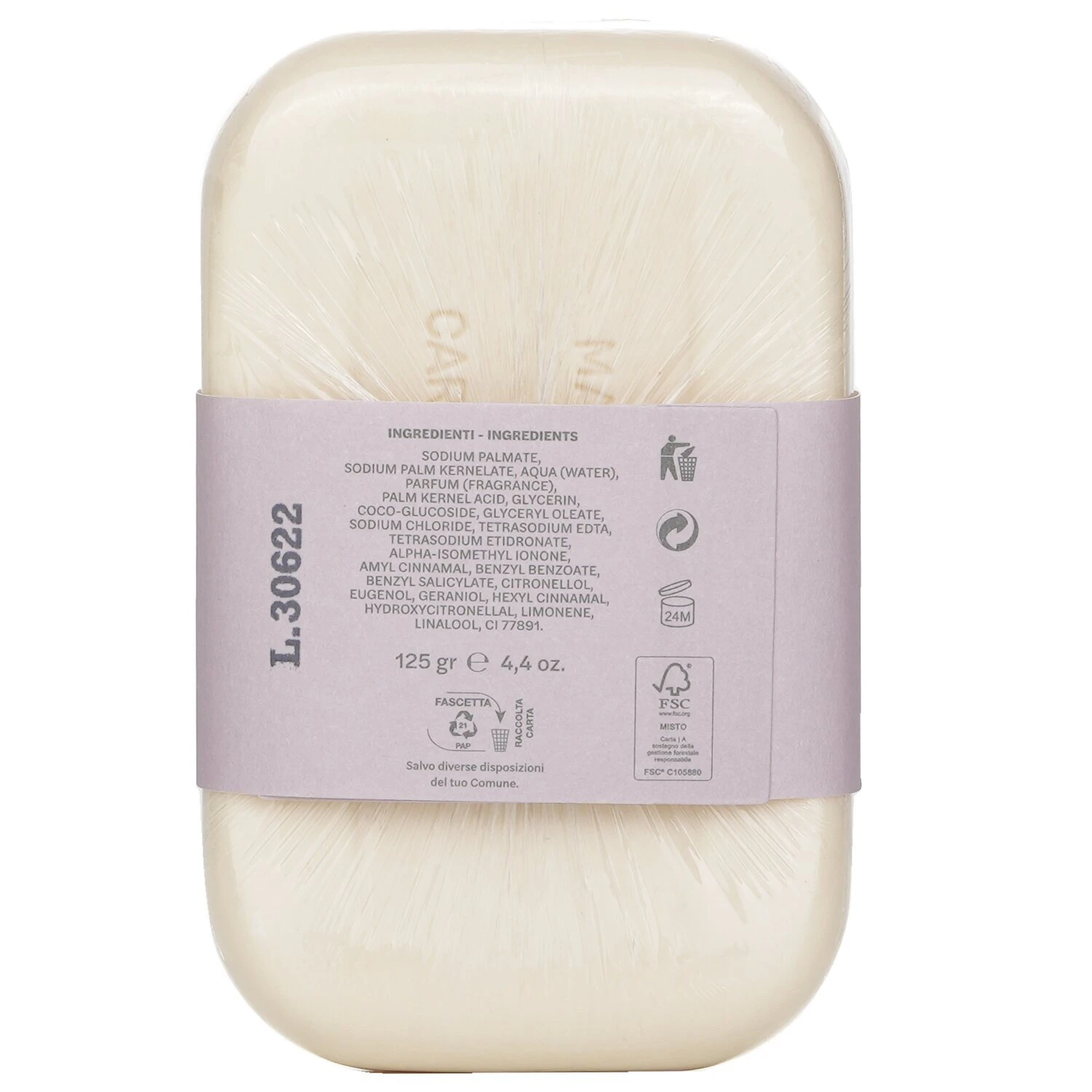 Carthusia Bath Soap - Fiori Di Capri 125g - Image 3