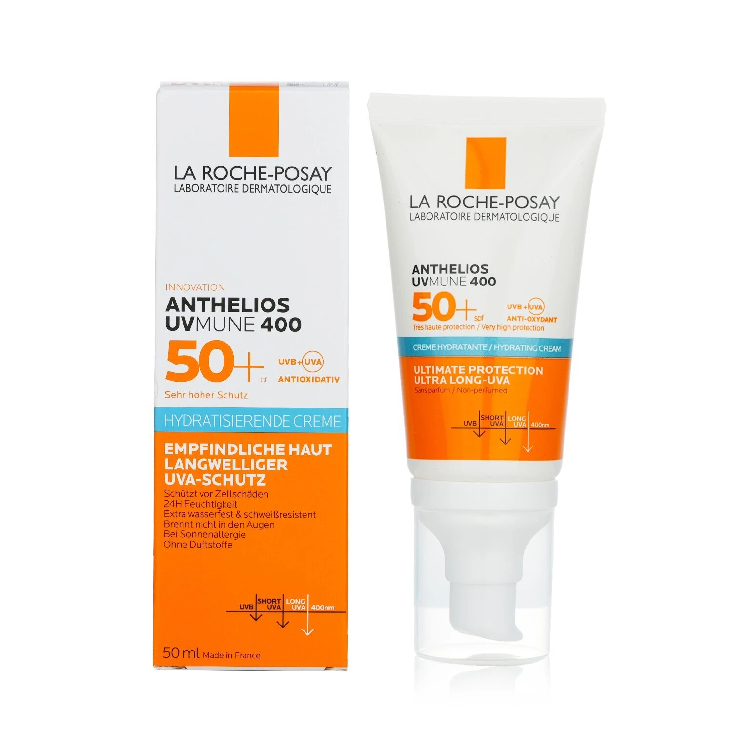 LA ROCHE-POSAY La Roche Posay Anthelios Mune 400 Hydrating Cream 50ml - Image 2