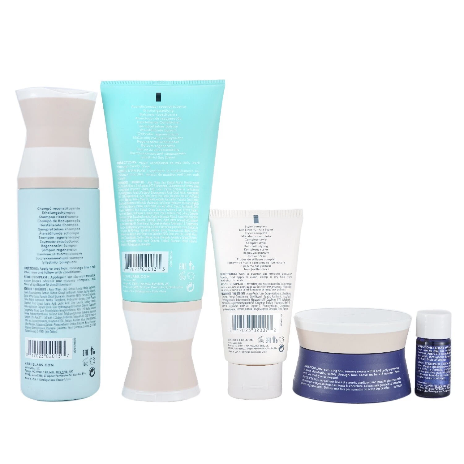 Virtue Best-Selling Hair Favorites Set 5pcs - Image 3