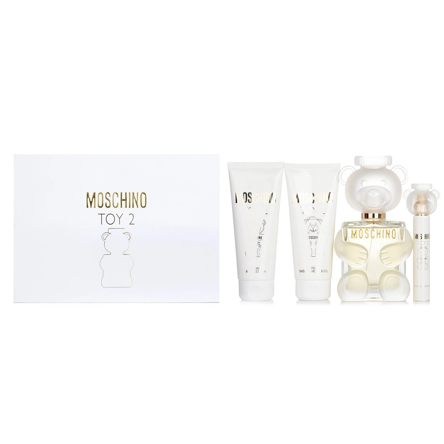 Moschino Toy 2 Coffret: 4pcs