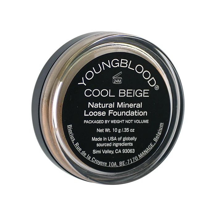 Youngblood Natural Loose Mineral Foundation - Cool Beige 10g - Image 2