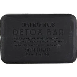 18.21 Man Made Detox Bar - Deep Cleansing, Moisturizing Soap - # Sweet Tobacco 198g